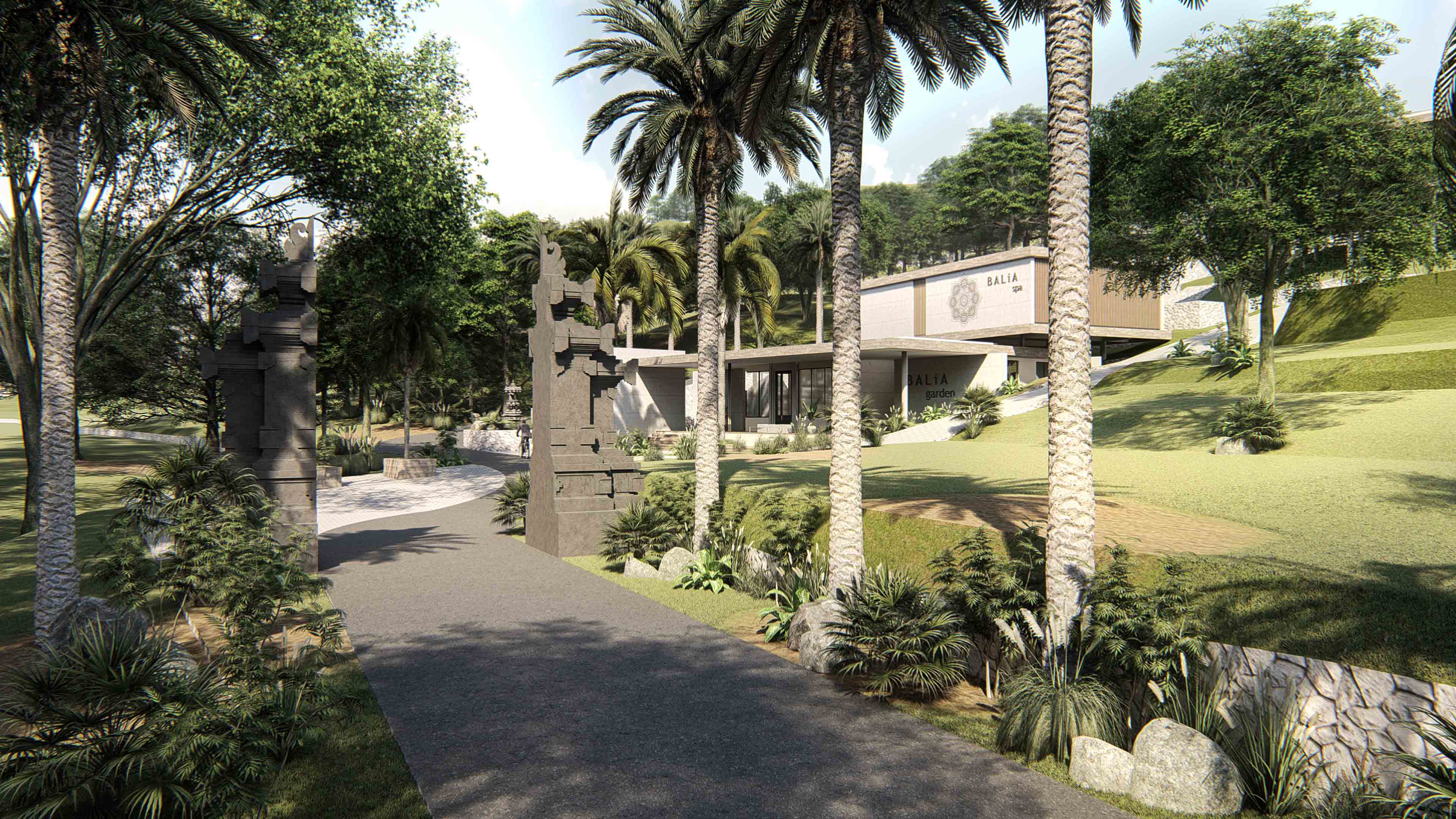 Balia Garden Villa - Complex Entrance